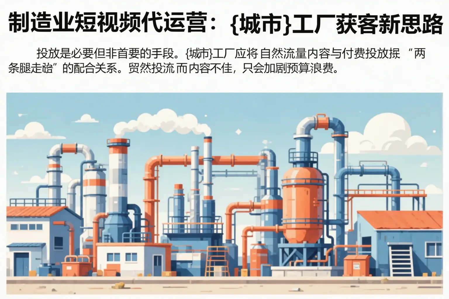 制造业短视频代运营：盐城工厂获客新思路