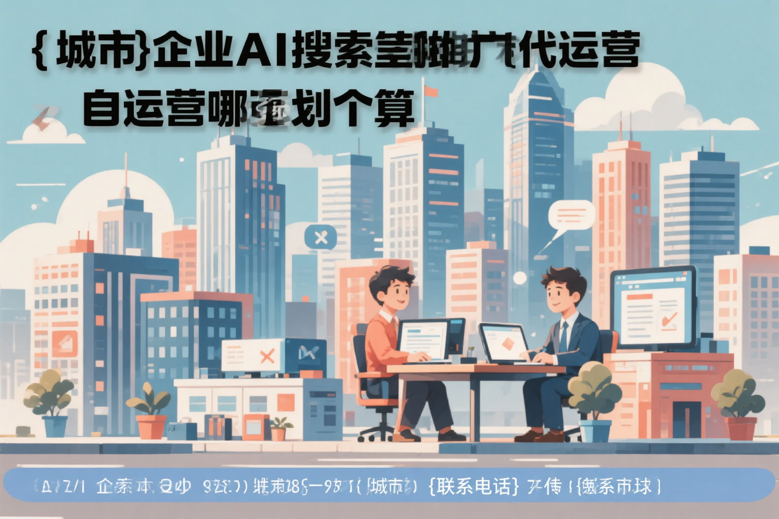 盐城企业AI搜索推广代运营和自运营哪个更划算