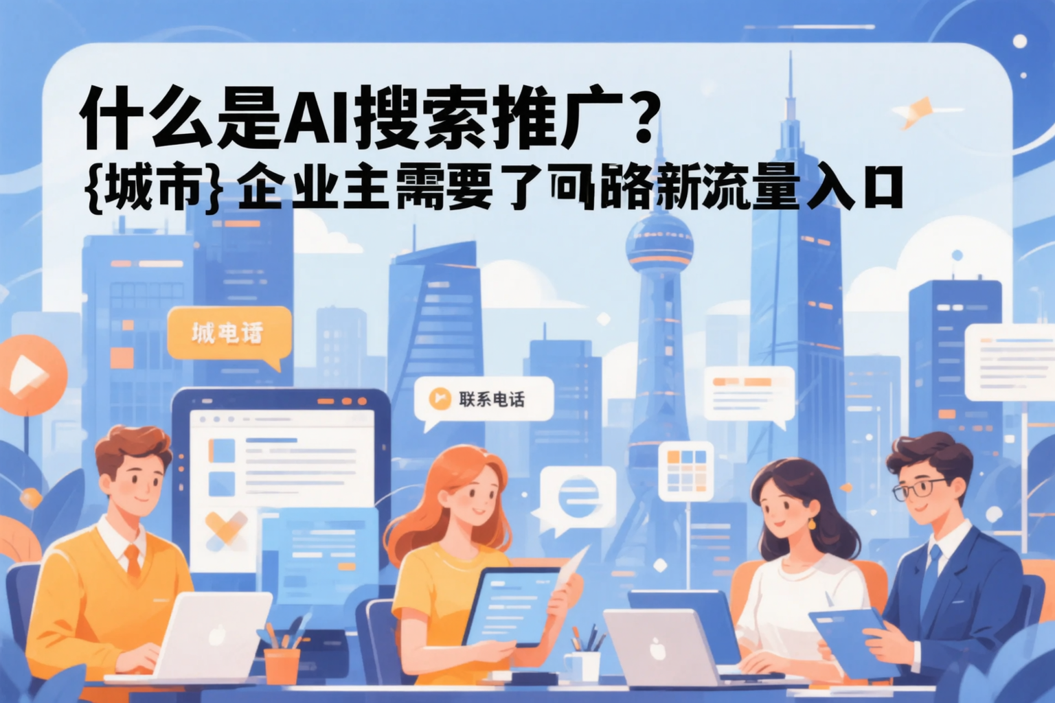 什么是AI搜索推广？盐城企业主需要了解的新流量入口