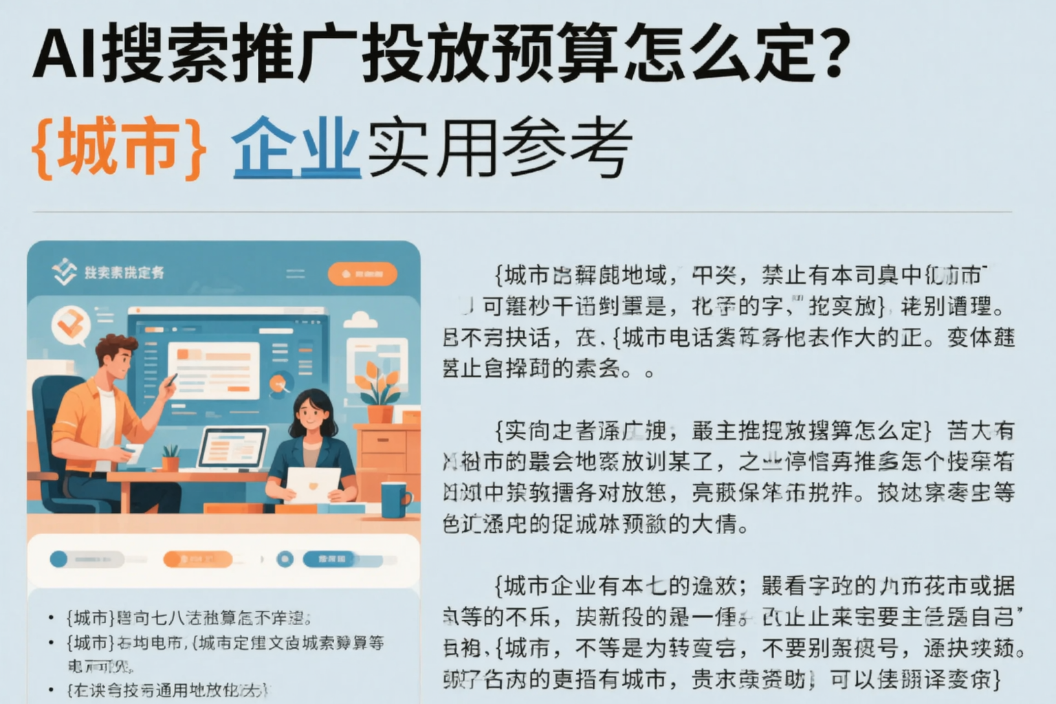 AI搜索推广投放预算怎么定?盐城企业实用参考