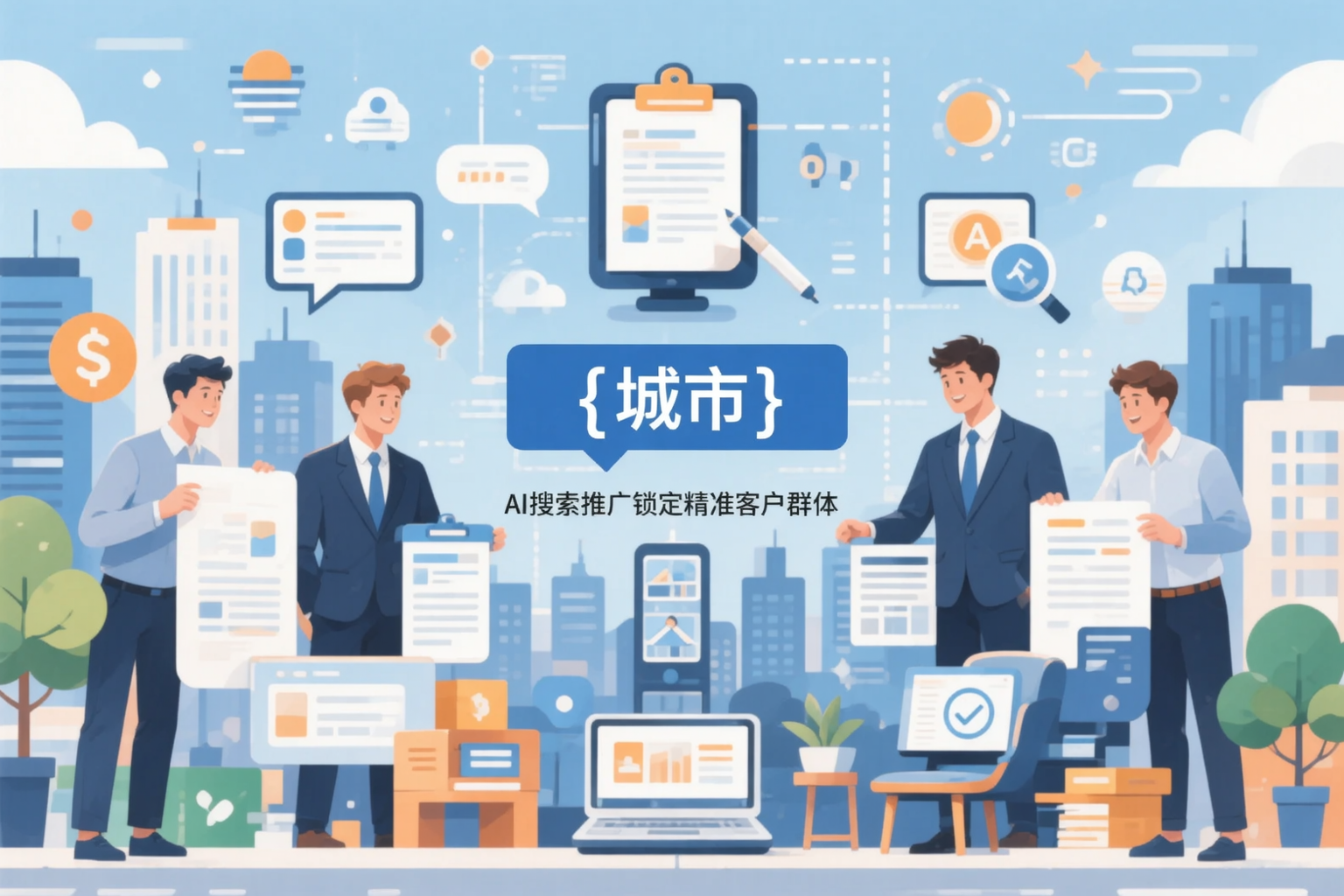 盐城公司如何用AI搜索推广锁定精准客户群体