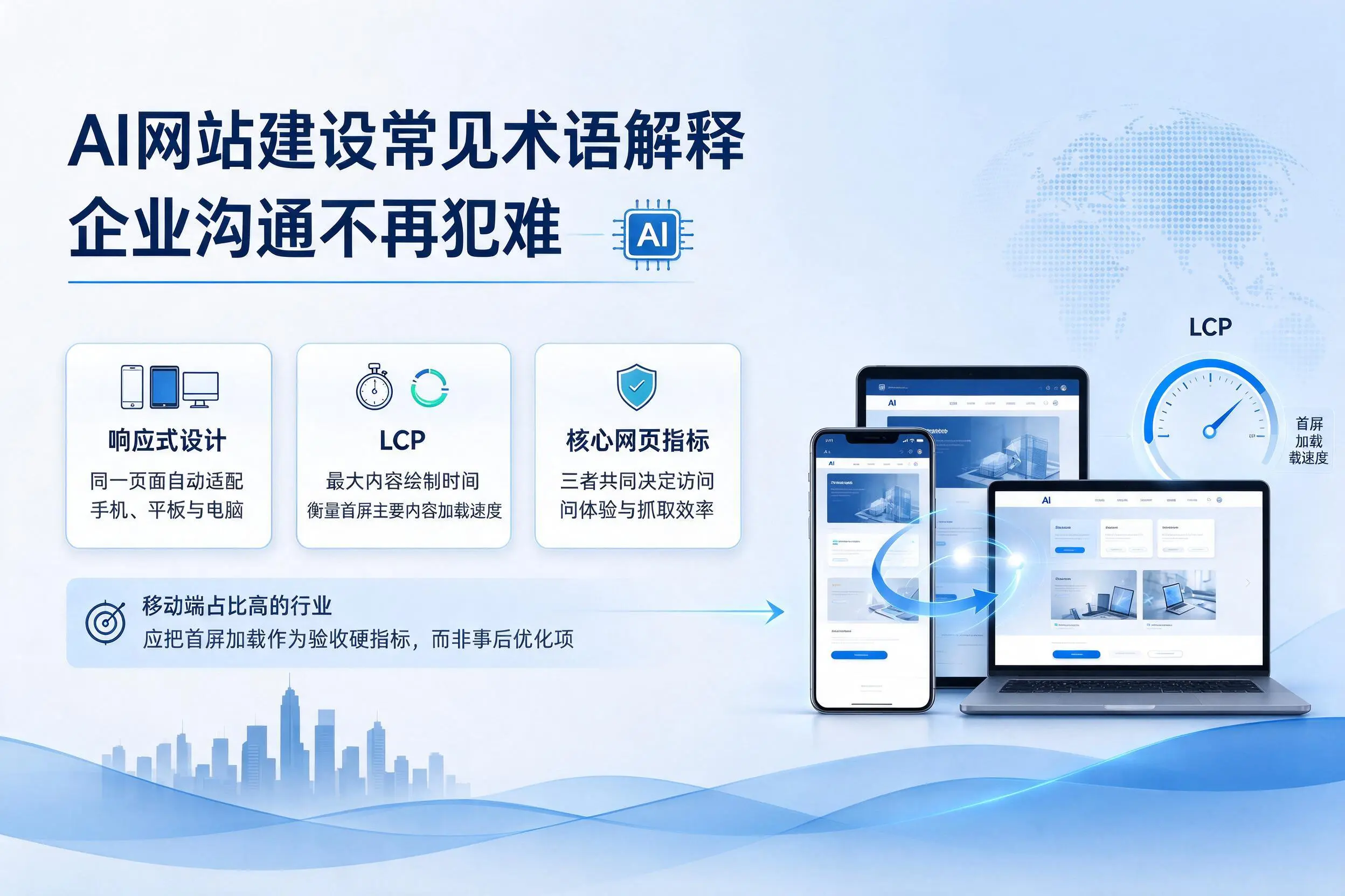 AI网站建设常见术语解释，盐城企业沟通不再犯难
