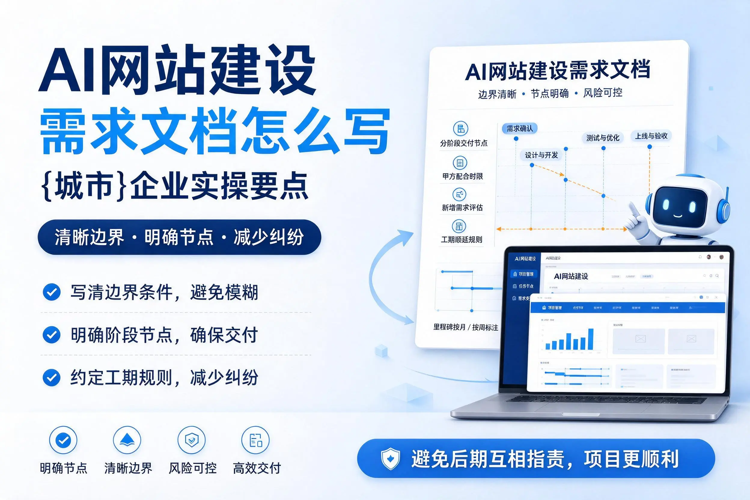 AI网站建设需求文档怎么写，盐城企业实操要点